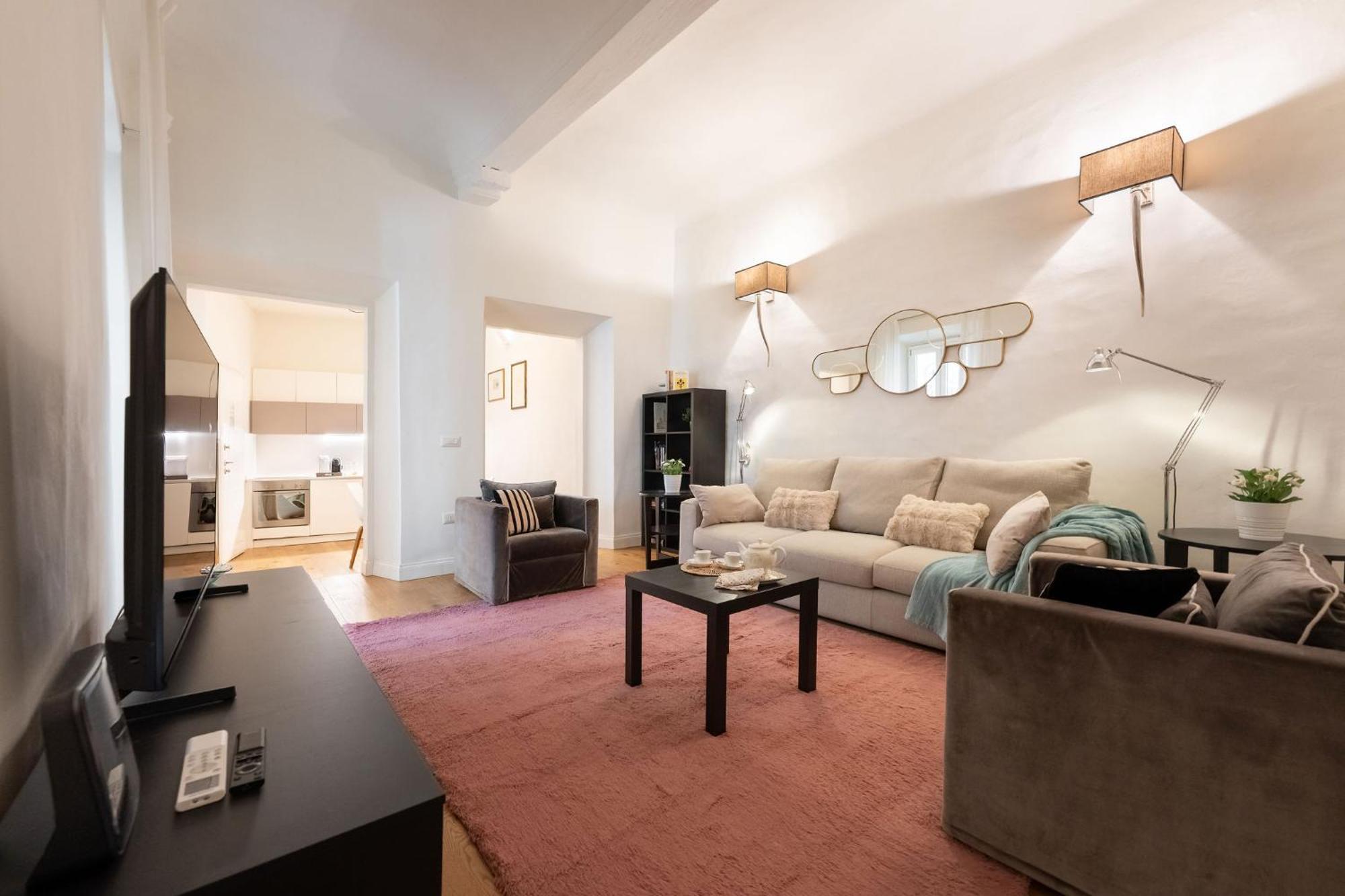 Tb-One Bedroom Luxury Apartment In The Fashion District Флоренция Экстерьер фото